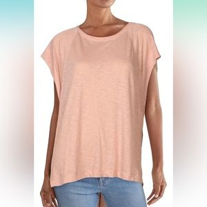 We The Free Peach Short Sleeve Tee